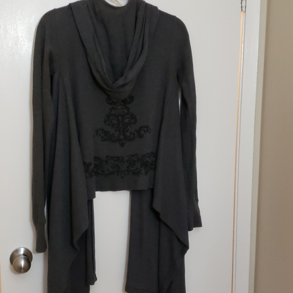 Grey cardigan